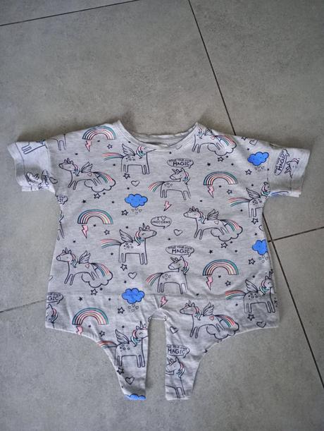 Dievčenské tričko s jednorožcami 116, pepco,116