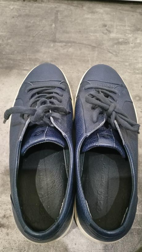 Pánske kožené topánky, ecco,45