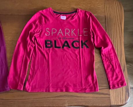 Tričká s 3d nápismi - dvojbalenie 134/140, f&f,134