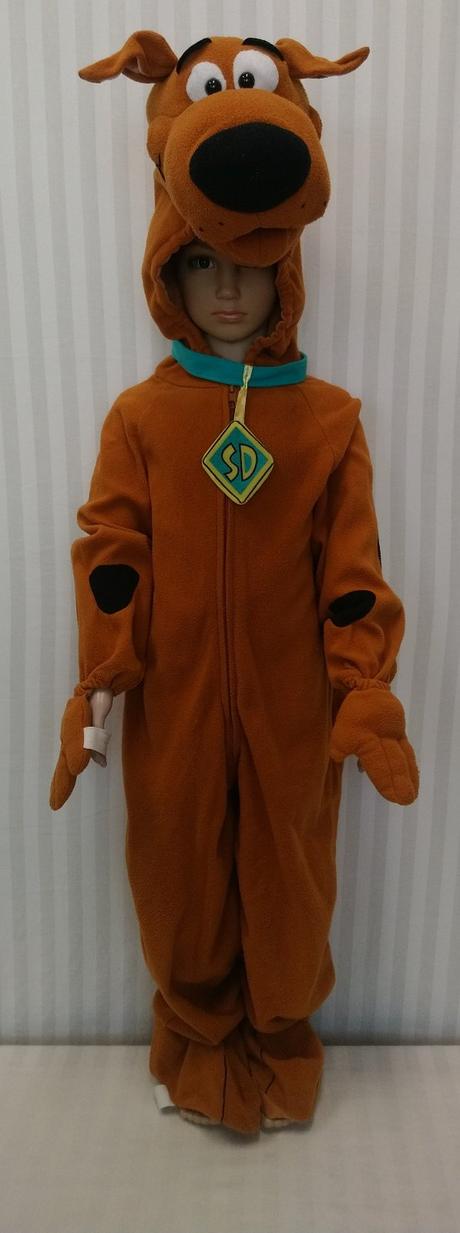 Kostým scooby-doo, rubies, 5-7 rokov, 110-122 cm,