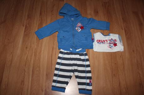 3 set teplaciky tricko s dlhym rukavom a mikinka , 68–80