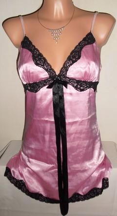 Victorias secret satenova kosielka ruzova, victoria's secret,s