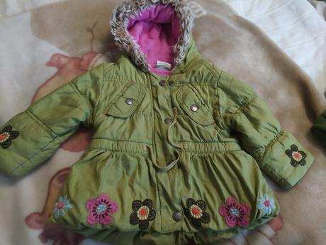 Bunda next s vyšívanými kvietkami, next,86