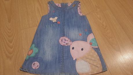 Rifľové šaty, next,80