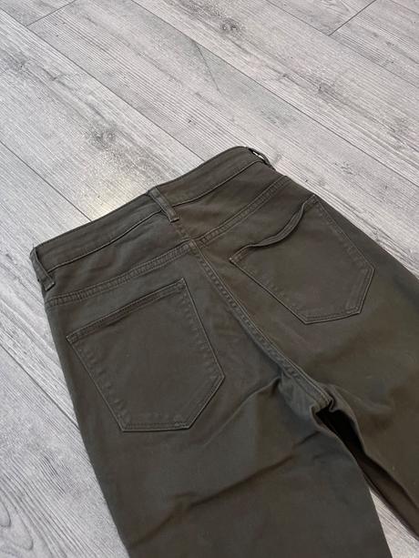 Khaki skinny jeans, h&m,34