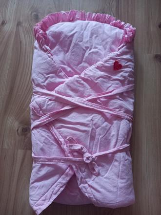 Perinka ružová pre bábätko bábiku, 