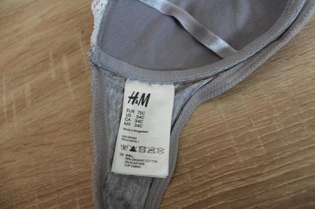 Podprsenka bez ramienok, h&m,75c