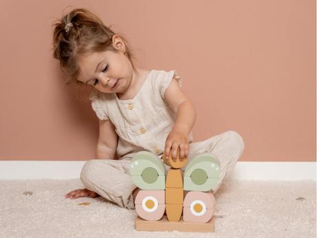 Little dutch motýľ drevený skladací, 