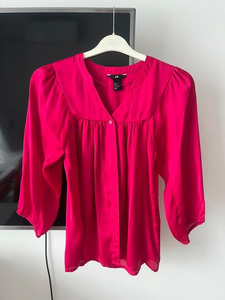 Ruzova bluzka, zara,s