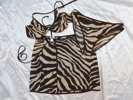 Dolce&gabbana luxusne dvojdielne plavky, 40