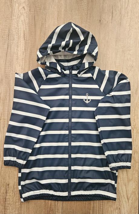 Gumená vetrovka do dažďa, h&m,134