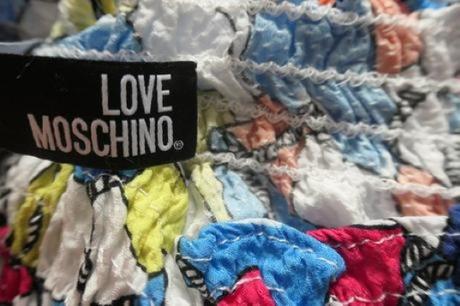 Love moschino damska stylova letna tunika s/m, moschino,s
