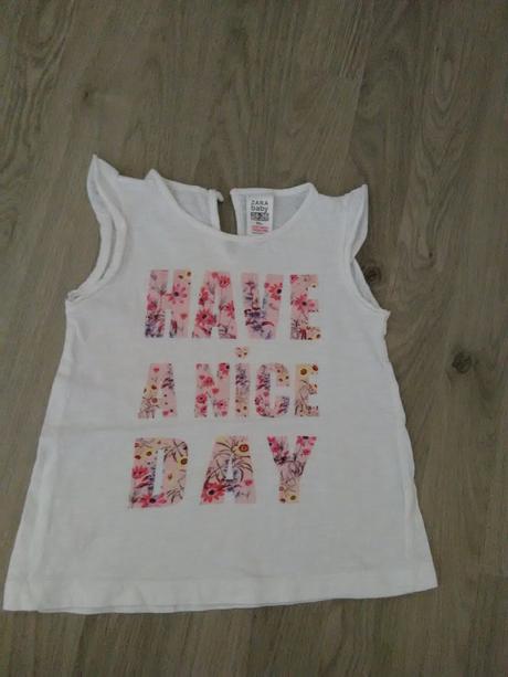Dievčenské tričko zara, zara,92