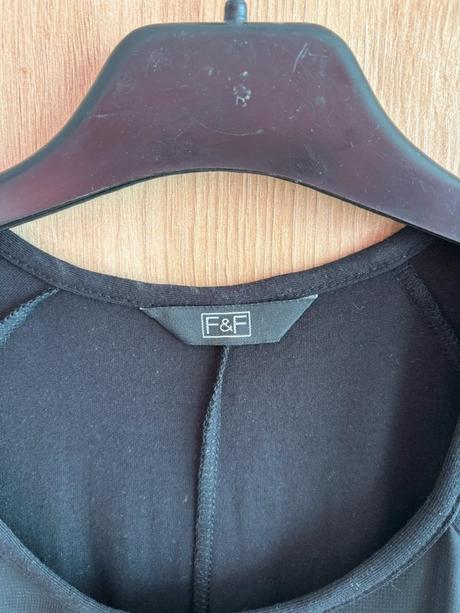 Čierne elastické šaty, f&f,34