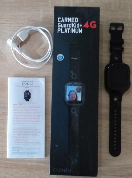 Smart hodinky carneo guardkid+ 4g platinum detské,