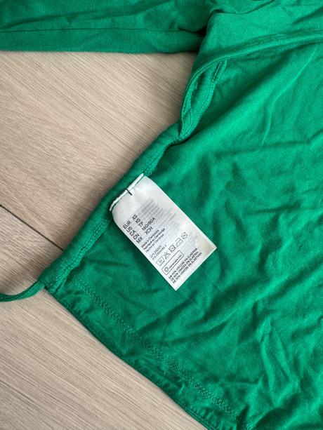 Top s odlahenym chrbtom, h&m,xs