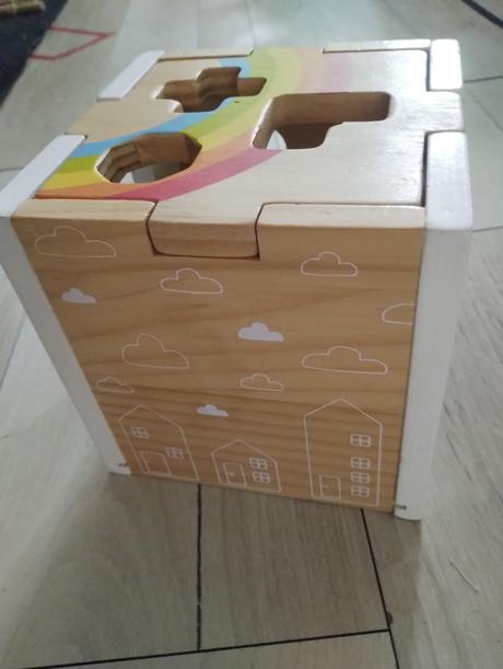 Prva vkladacka kocka small foot, 