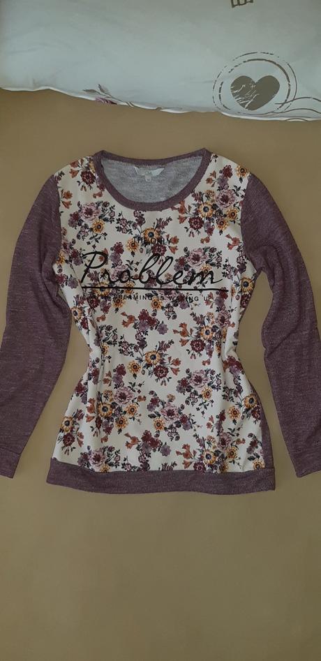 Kvetinová mikina, c&a,xs