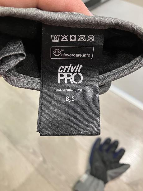 Zimny komplet plus rukavice, decathlon,50