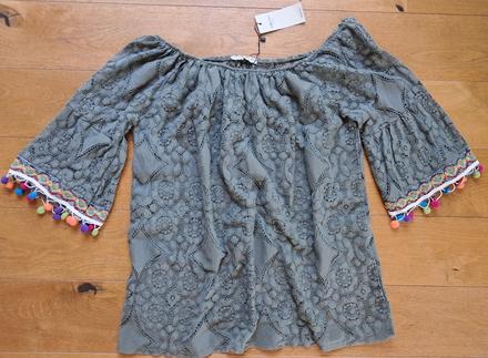 Čipkovaný top piazza italia l/xl, piazza italia,xl