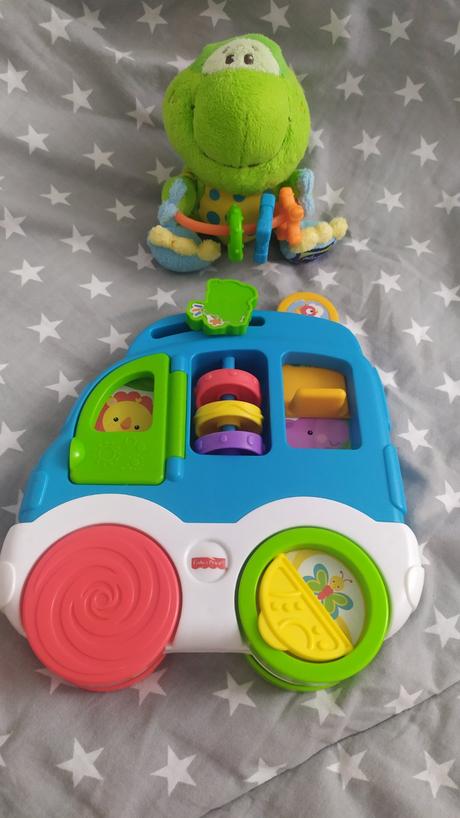Interaktívne autíčko a žabka,