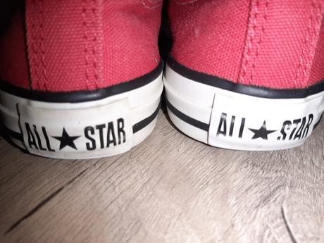 Červené nízke converse, converse,34