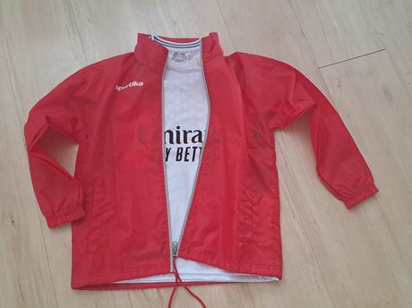 Tréningová šuštiaková bunda  sportika, 134