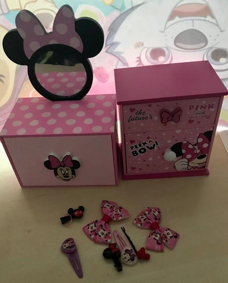 Šperkovnice 2x skrinka minie, disney