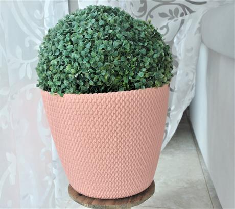 Veľký plastový kvetináč-29x34cm, 