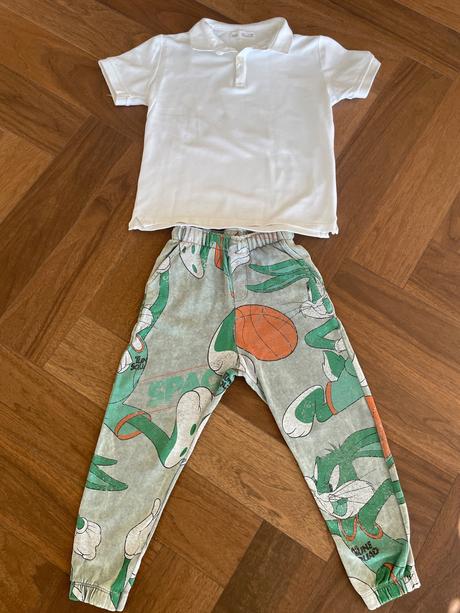 Detske biele tričko zn.zara vel.128, zara,128