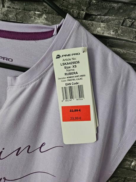 Damske šaty, alpine pro,xs