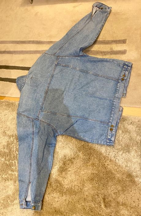 Pánska riflová/džínsová bunda, s, 34