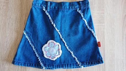 Riflová sukňa v.2-3r,86-92, 86