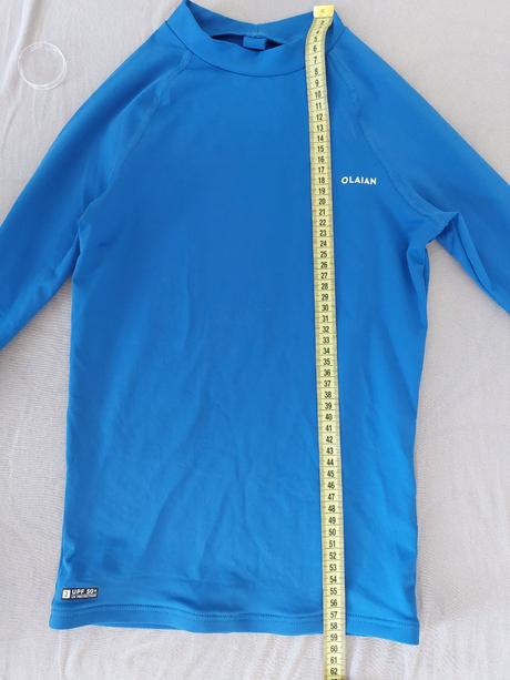 Trička s upf 50+, do vody i nasucho, decathlon,140