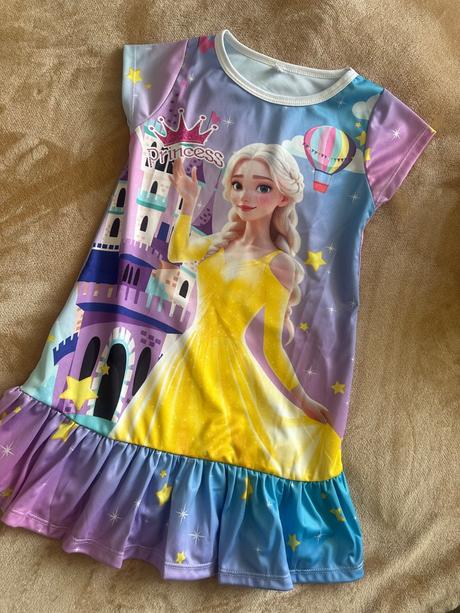 Elza letné šaty, frozen, c&a,110 / 116 / 122 / 128