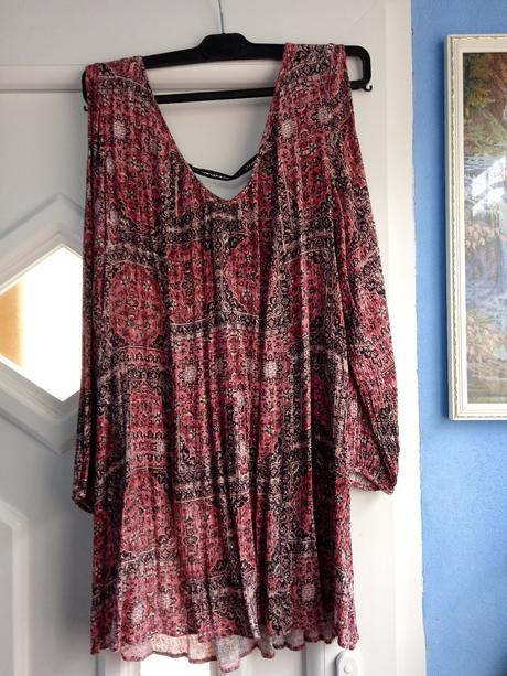 Tenká tunika, bershka,l