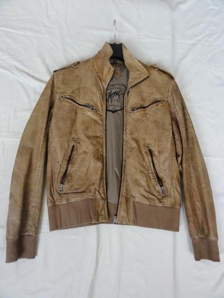 Pánska kožená bunda zn. gypsy, m