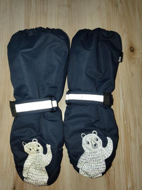 Rukavice s mackom, zn. lindex, lindex,116