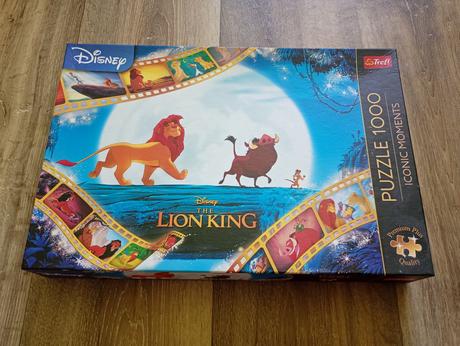 Puzzle leví kráľ,
