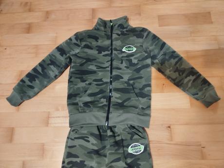 Maskáčová súprava -zateplená, 140