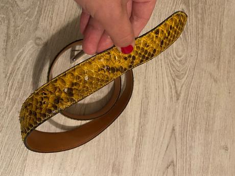 Dámsky opasok z pitóna, 