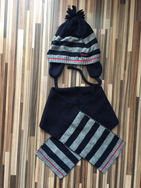 Súprava čiapka a šál, chicco,74