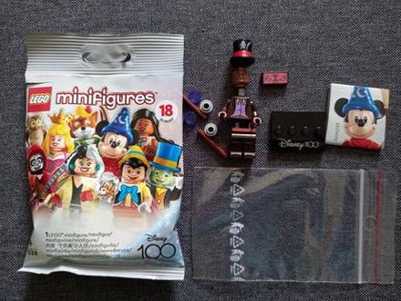 Lego minifigúrka dr. facilier disney 100,