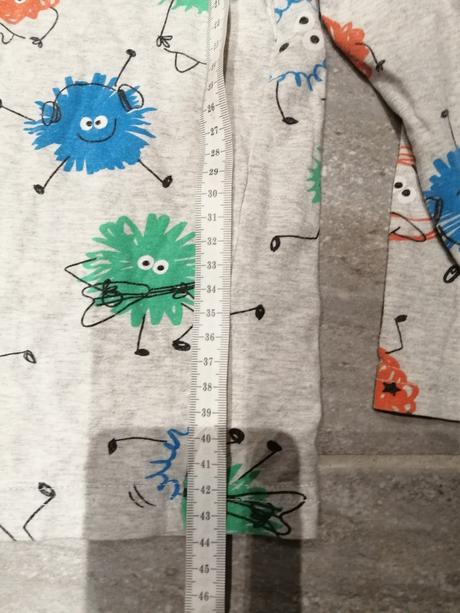 Pyžamo v122 faf sivé, f&f,122