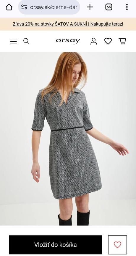 Orsay šaty, veľkosť l, orsay,l