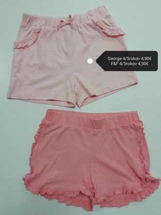 Kraťasy s volánikmi, george,110