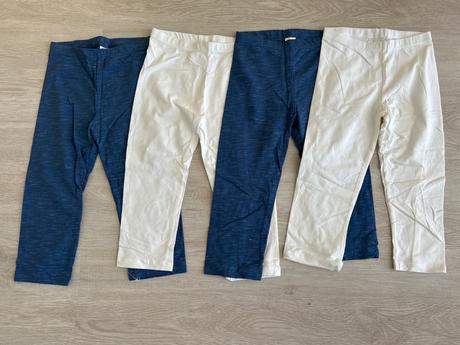 Dievcenske bavlnene 3/4 leginy vel. 140, palomino,140