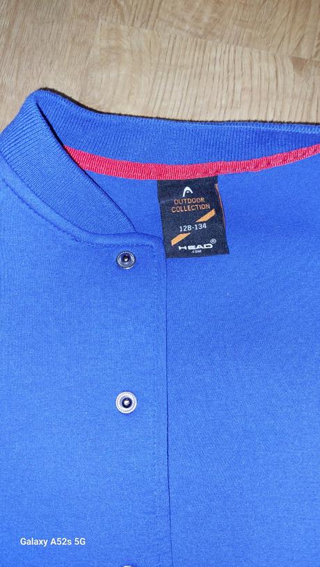 Značková baseball mikina 6-8r., 128