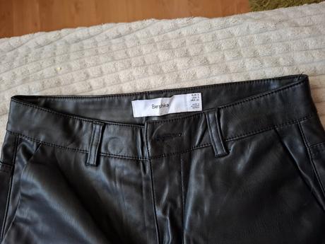 Kozenkove nohavice bershka, bershka,s