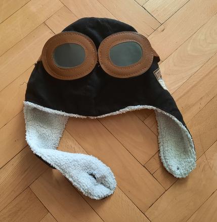 Zimná čiapka - ušianka (oh 48-50cm), 